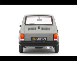 Fiat 126 Personal 4 Silver 1978 Grigio Laudoracing 1:18 Resinemodell (Türen, Motorhaube... nicht zu öffnen!)